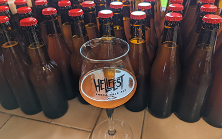 bière Ginger au piment des squelettes