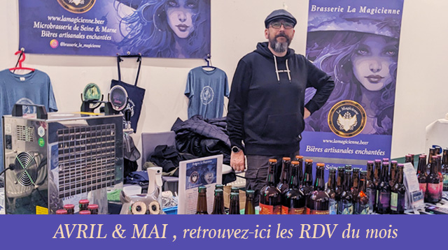 Events de mars avril et mai La Magicienne